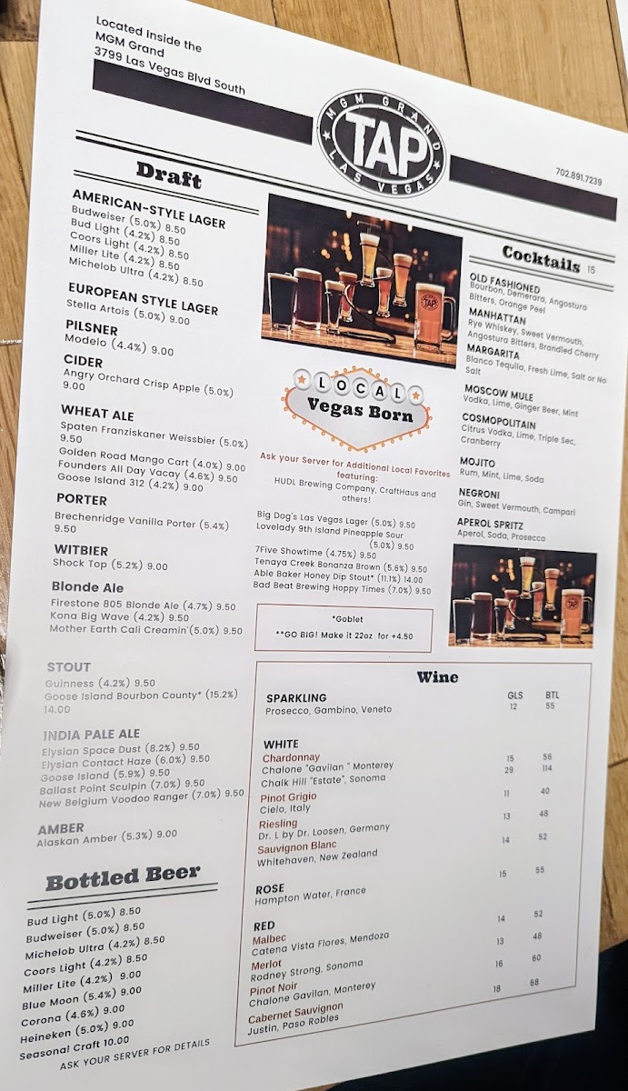 TAP Sports Bar Menu - Image 5